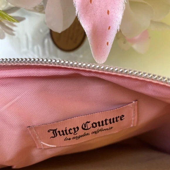 Juicy Couture Pink Iridescent Cosmetics Bag - Picture 6 of 8